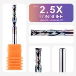 SpeTool 5-Piece Carbide Router Bit Set 1/8