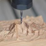 SpeTool 4 Pack Tapered End Mill Carbide Bits