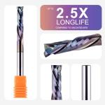 SpeTool 2-Piece Solid Carbide Router Bit Set