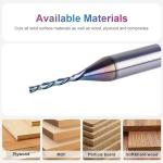 SpeTool 1/16" Down Cut CNC Router Bits