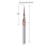 SpeTool Tapered Ball Nose End Mill Set