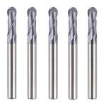 SpeTool 5PCS Ball Nose CNC Router Bits