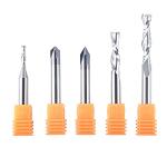 SpeTool 5-Piece CNC Router Bit Set for Woodworking