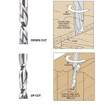 SpeTool 5-Piece CNC Router Bit Set for Woodworking