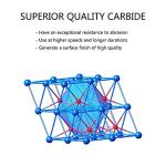 SpeTool Extra Long Down Cut Router Bit 1/8