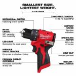 Milwaukee M12 Subcompact Brushless 3/8 Drill/Driver