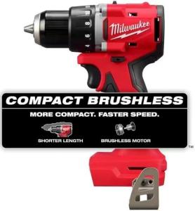 Milwaukee M18 Compact Brushless 1/2 Inch Drill