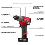 Milwaukee M12 Fuel 2-Tool Combo Set