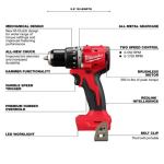Milwaukee M18 18V Cordless Hammer Drill/Impact Combo