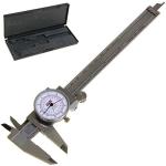 Anytime Tools 6" Dial Caliper with Dual Scale