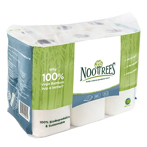 NooTrees 100% Ecoluxe Bamboo Paper Roll