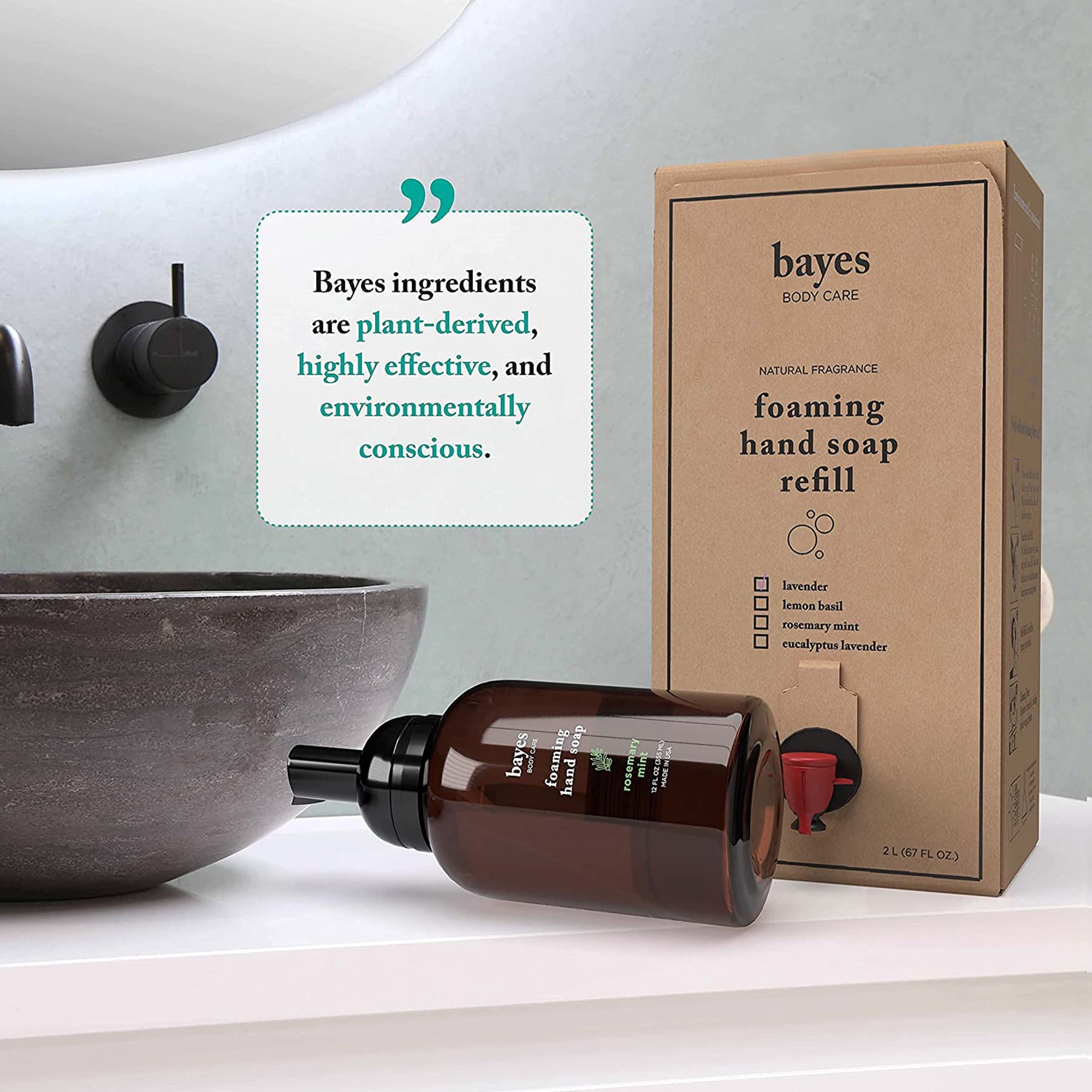 Rosemary Mint Foaming Hand Soap Refill