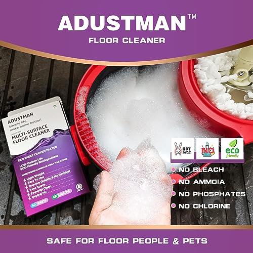 Biodegradable Lavender Floor Cleaner Refill Sheets