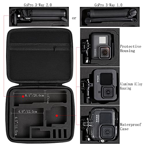 GoPro Action Camera Hard Case with Shoulder Strap