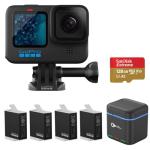GoPro HERO10 Black Action Camera Power Bundle