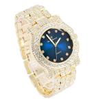 Charles Raymond Bling Silver Round Luxury Watch