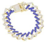 Charles Raymond Bling Silver Round Luxury Watch