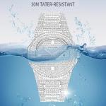 Gosasa Luxury Unisex Big Face Diamond Watch