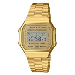 Casio A168WG-9EF Gold Unisex Watch