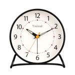Tinload 4.5" Retro Silent Alarm Desk Clock