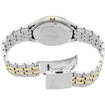 SEIKO SUR432 Men's Two-Tone Watch with Charcoal Dial