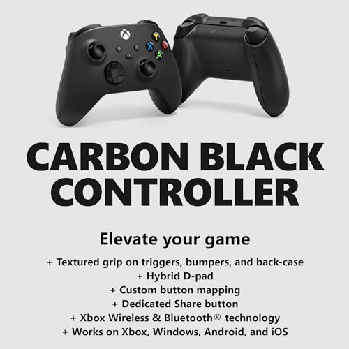 Xbox Core Wireless Controller - Carbon Black
