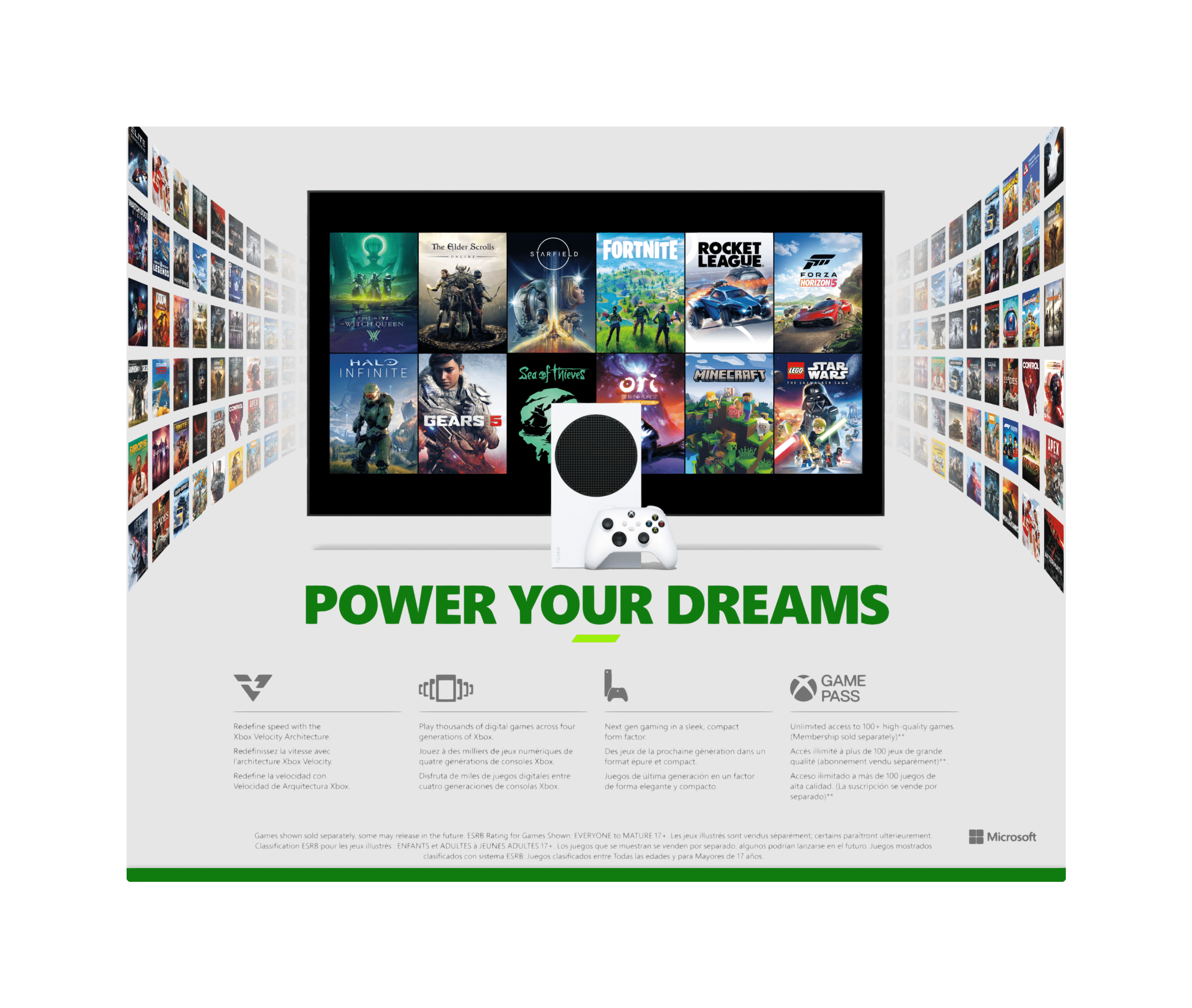 Xbox Series S Console with 120 FPS Gameplay