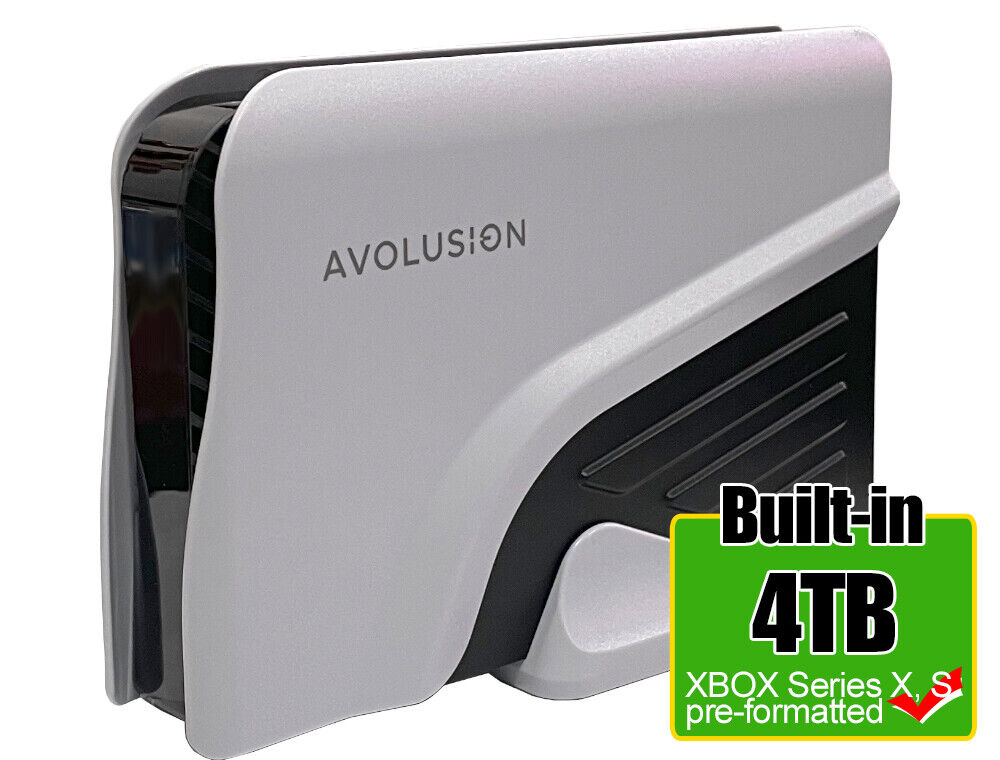 Avolusion PRO-Z 4TB External Hard Drive for Xbox