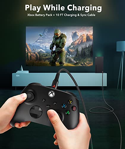 Xbox Series X Controller Rechargeable Battery Pack with Cable