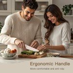 13-Piece Astercook Kitchen Knife Set with Blade Guards