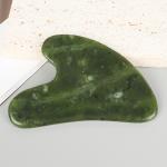 Heart-Shaped Jade Gua Sha Massager for Skincare