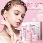 Sakura Skin Care Set: Cleanser, Serum, Creams