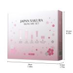 Sakura Skin Care Set: Cleanser, Serum, Creams