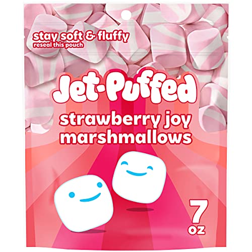 Jet-Puffed Strawberry Marshmallows - 7 oz Bag
