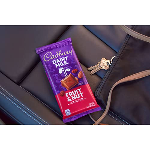 Cadbury Fruit and Nut Milk Chocolate Bars, 14 Pack