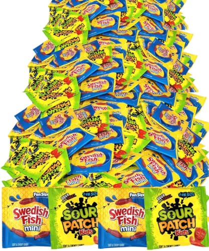 SOUR PATCH KIDS & SWEDISH FISH Mini Candy Pack