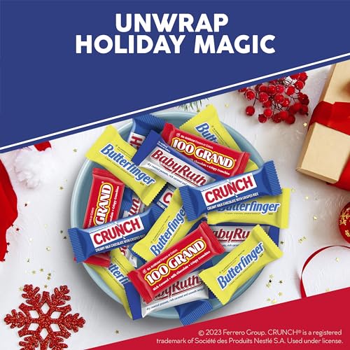 Chocolate Candy Bars Variety Pack - 60 Fun Size