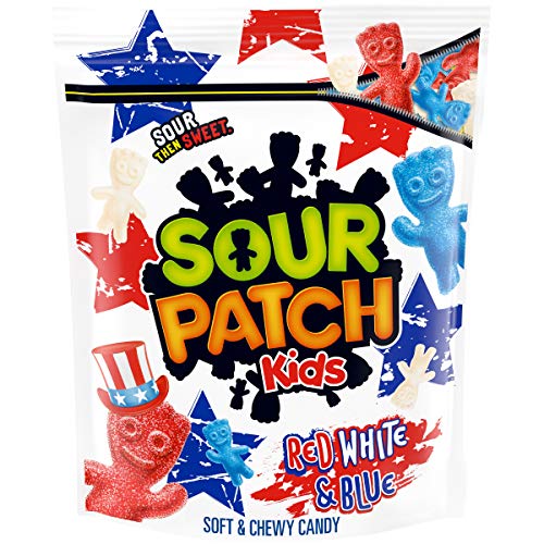 SOUR PATCH KIDS Red White & Blue Candy Bag