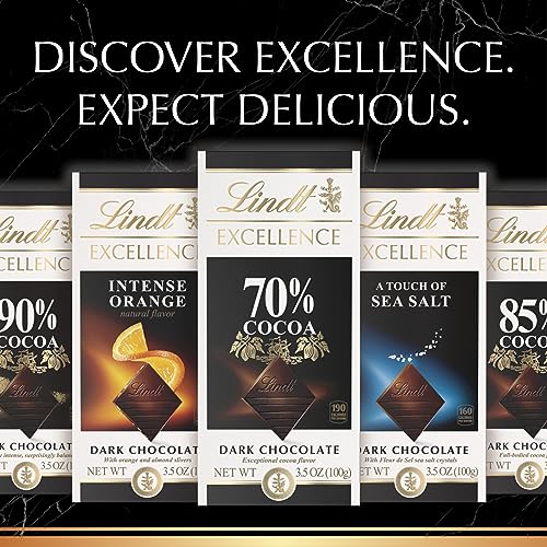 Lindt Extra Dark Chocolate 85% Cocoa, 12-Pack