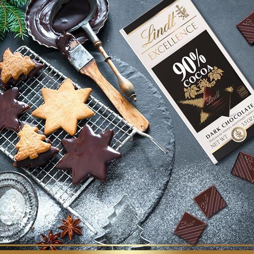 Lindt Supreme Dark Chocolate 90% Cocoa - 12 Pack