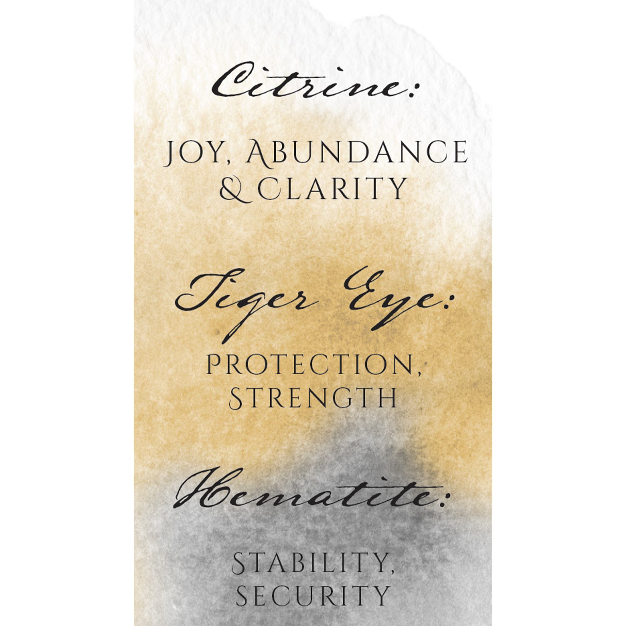 Yellow Citrine, Tiger Eye & Hematite Bracelet Set