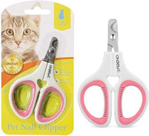 OneCut Pet Nail Clippers for Dogs and Cats