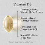High Potency Vitamin D3 for Pets - 360 Softgels