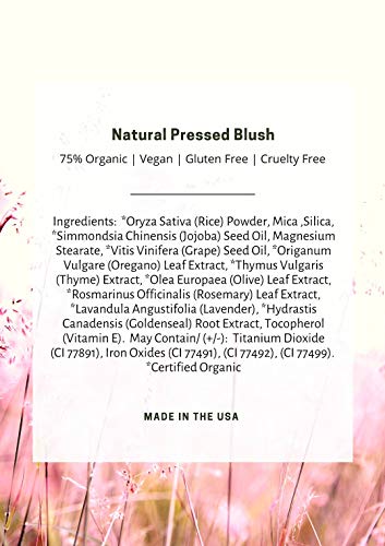 Mom's Secret 100% Natural Vegan Blush - Dusty Rose