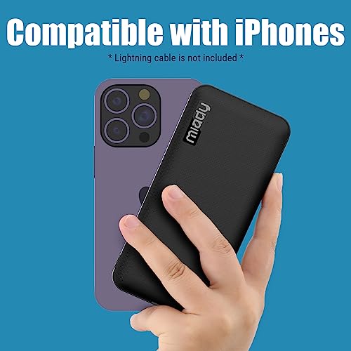 Miady 2-Pack Fast Charging 10000mAh Power Banks