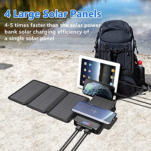 38800mAh Solar Power Bank with Dual Outputs