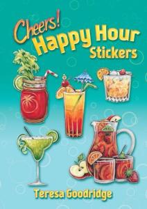 Happy Hour Beer Stickers by Teresa Goodridge