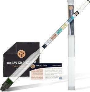 Brewer's Elite Hydrometer for Home Brewing