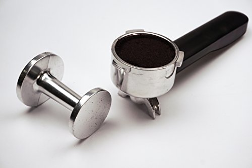 Dual-Sided Espresso Tamper - Steel & Aluminum