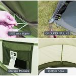 4-Person Waterproof Easy Pop-Up Tent with 2 Doors